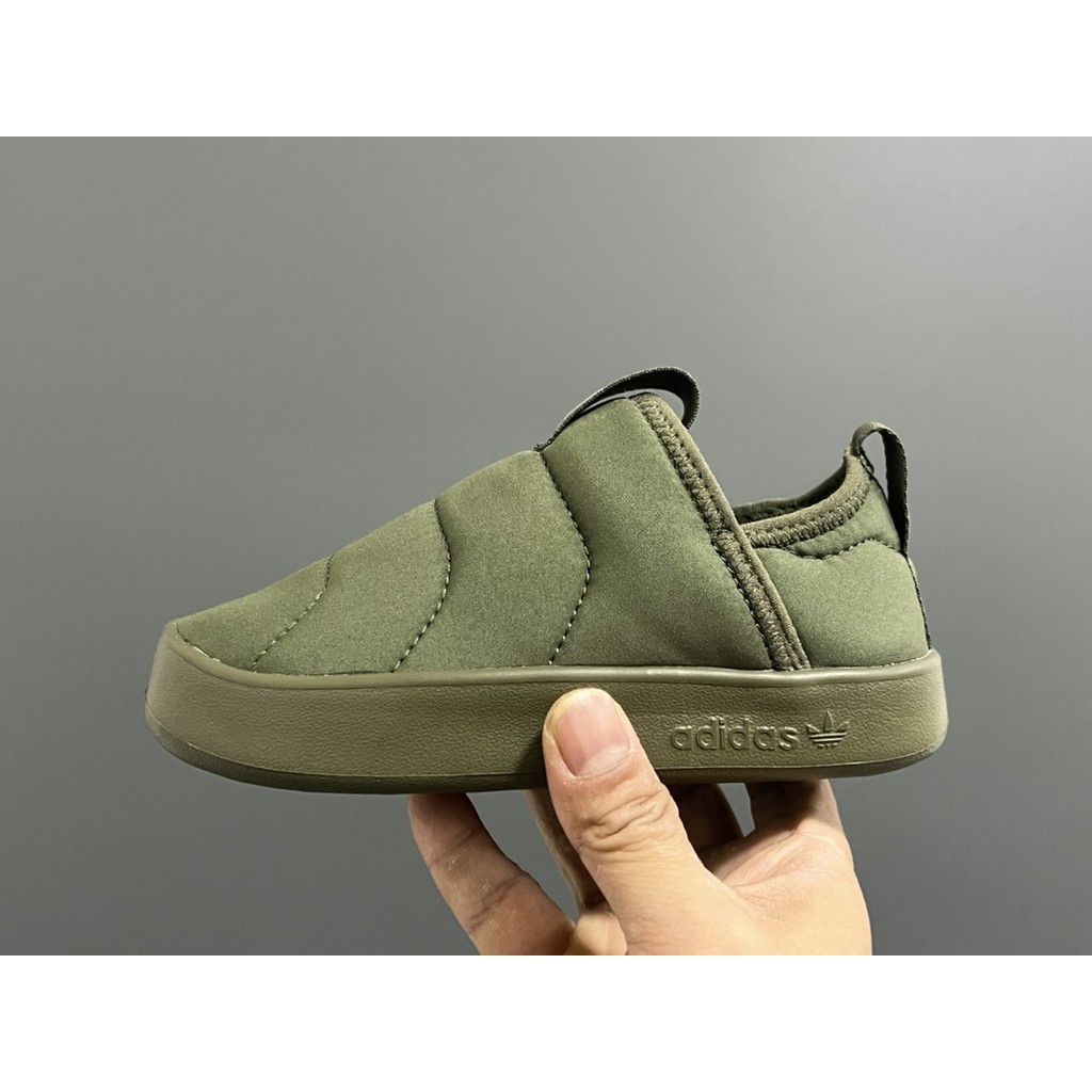 รองเท้ากีฬาเด็กเท้าเดียวขนแกะ360สีเขียวไซส์22-35 qjtw