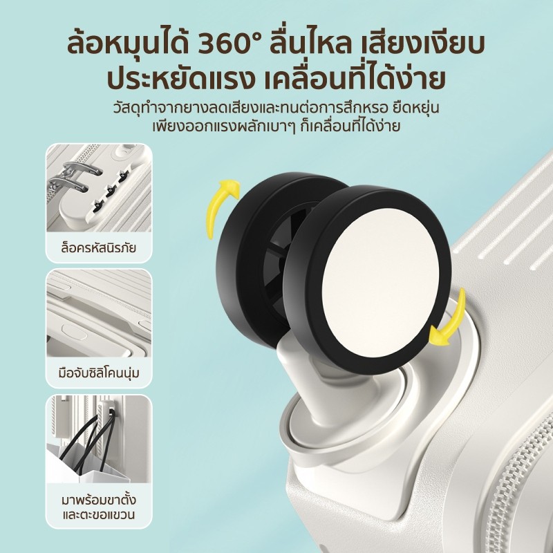 COCOGU Luggage กระเป๋าเดินทางล้อลาก รุ่น 1005