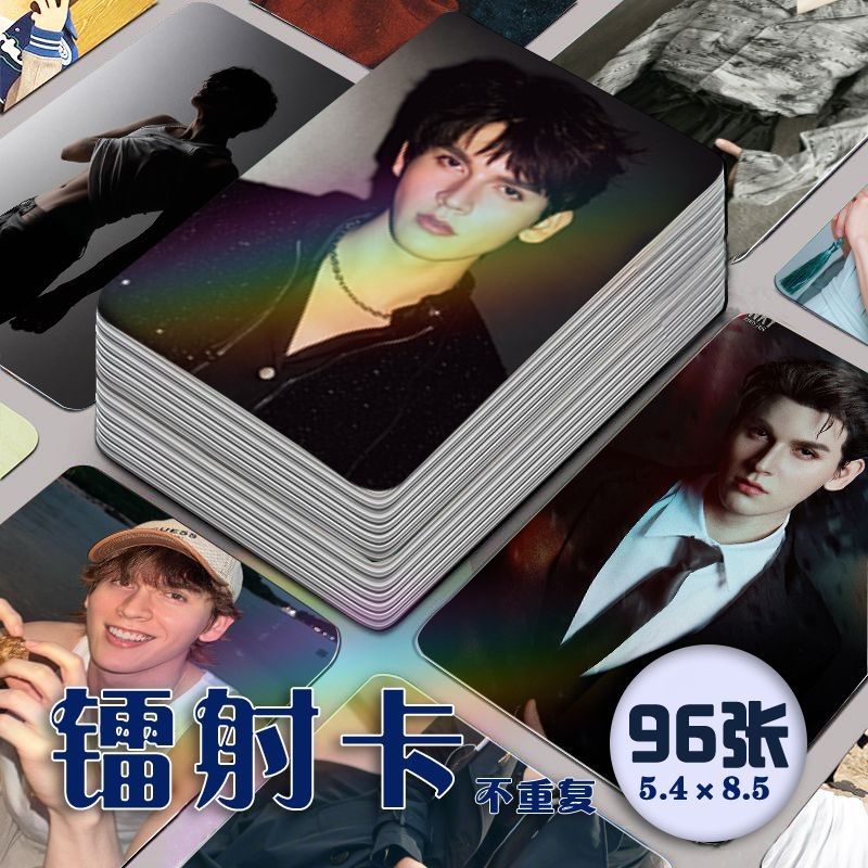 ขายร้อนผลิตภัณฑ์ใหม่ ISBANKY Thai Star Laser Photocard 96 ชิ้นครบชุดสินค้ามูลค่าสูง Dragon Moon สไตล