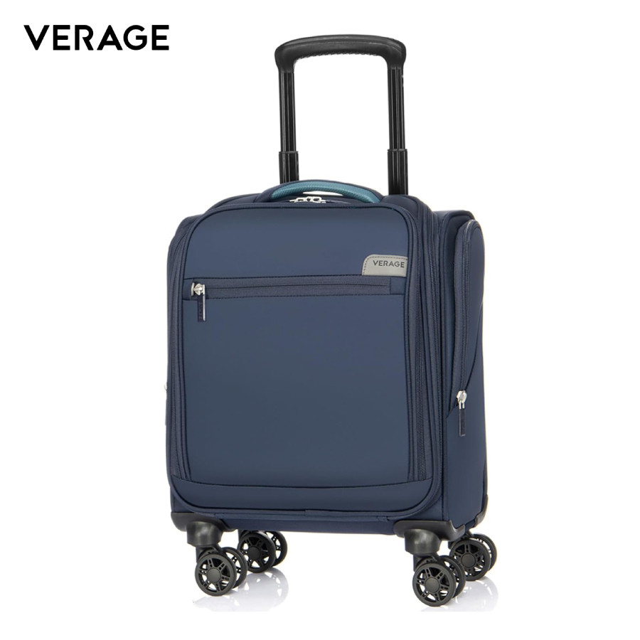 Verage Compact Underseat 14 นิ้วขนาดห้องโดยสารพกพาบนล้อหมุนน้ําหนักเบากระเป๋าเดินทาง Pilot Soft Case