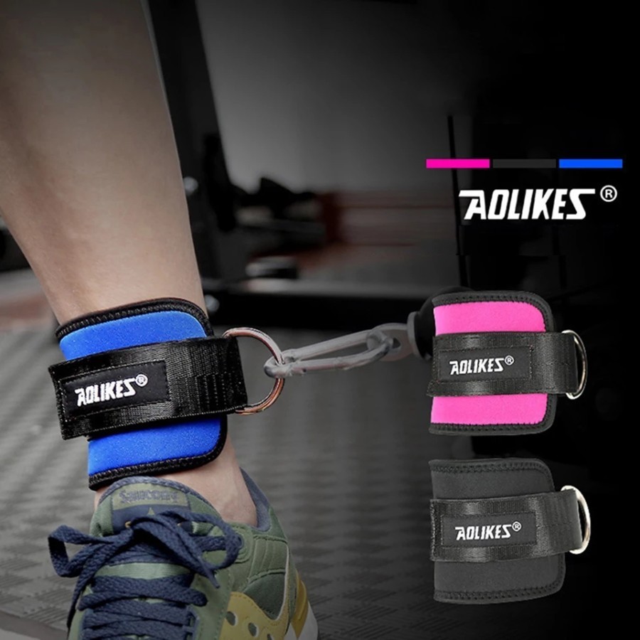 [SP366] AOLIKES 7129 ANKLE LEG STRAP Weight Lifting LEG Weight Ring Strap Fitness