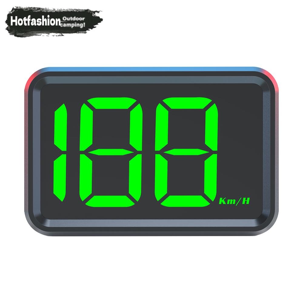 Gps KMH HUD เครื่องวัดความเร็วดิจิตอล Head Up Display สําหรับรถยนต์กอล์ฟ (สีเขียว)