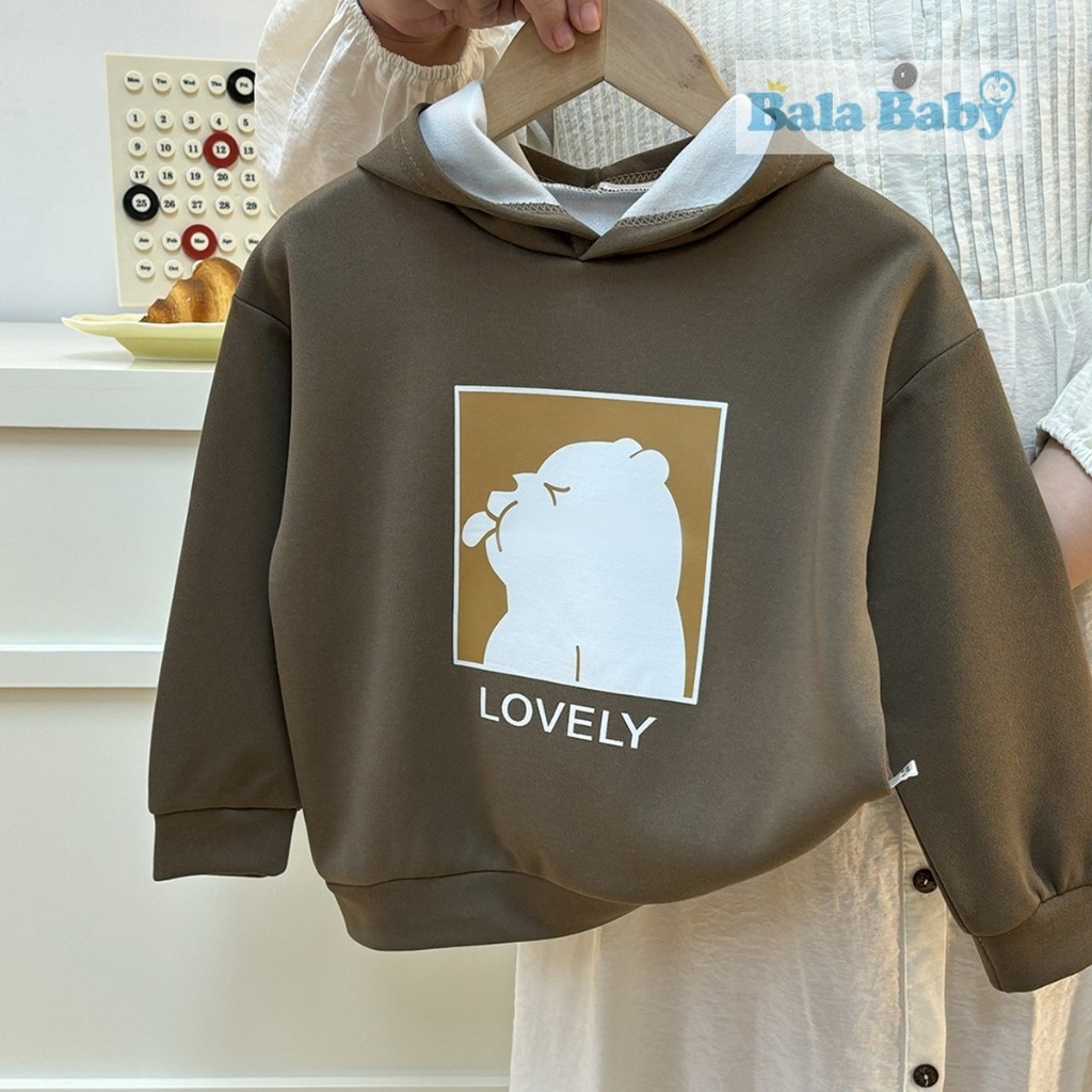 เสื้อกันหนาวเด็ก ฮู้ดกันหนาวเด็ก เสื้อกันหนาวแฟชั่น ผ้าอุ่นๆ ใส่ได้ทั้งเด็กชายและหญิง WT10 - รูปที่ 3