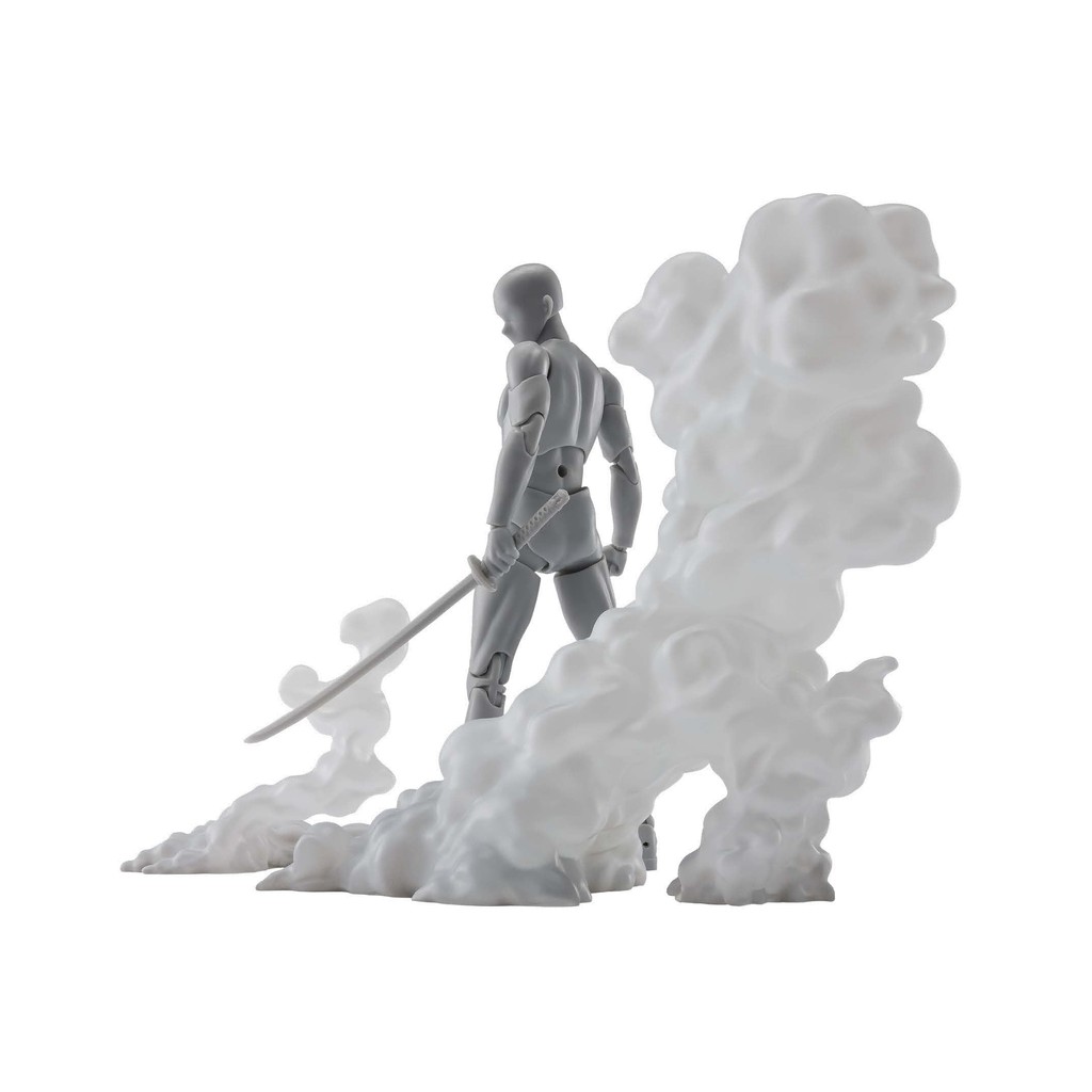 TAMASHII NATIONS Soul EFFECT SMOKE White Ver. สำหรับฟิกเกอร์ S.H.Figuarts ประมาณ 135 มม [Direct fro