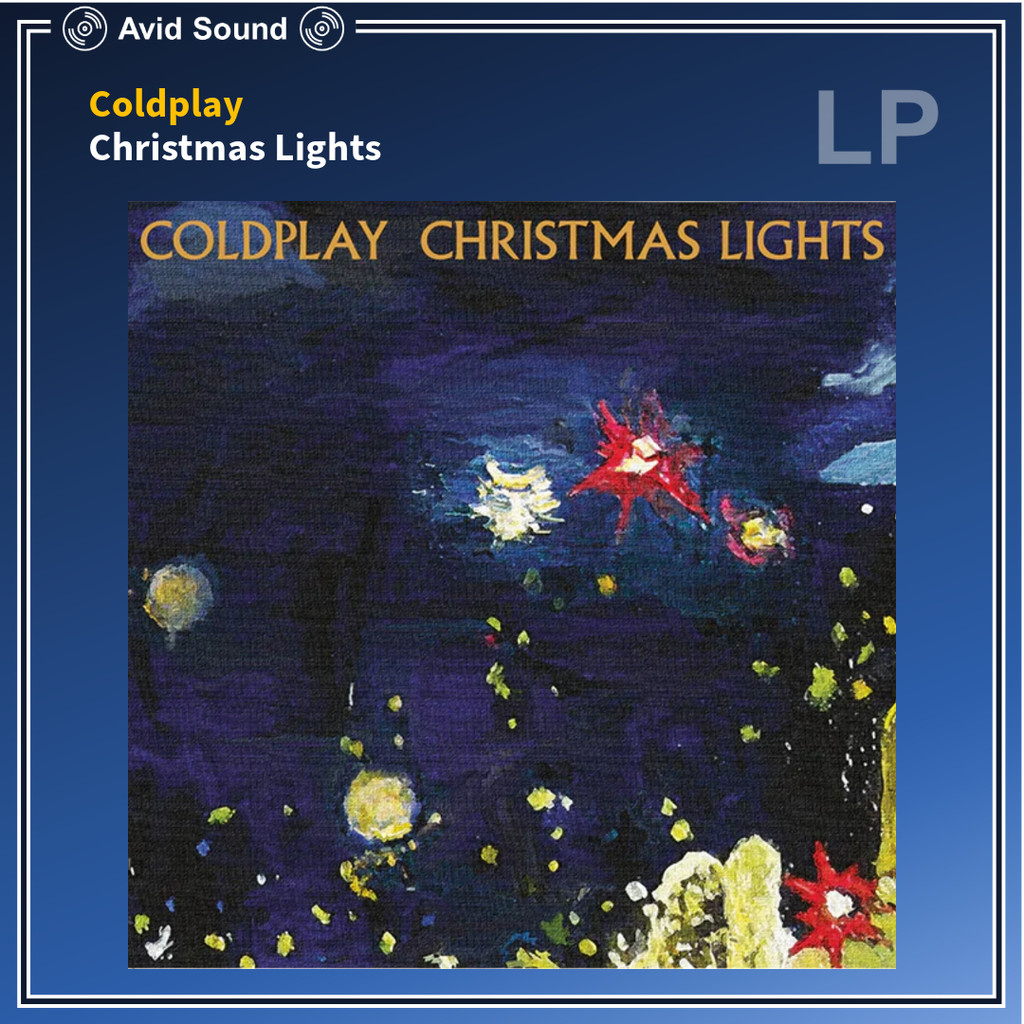 แผ่นเสียง Coldplay Christmas Lights ใหม่ ซีล Coldplay Vinyl LP