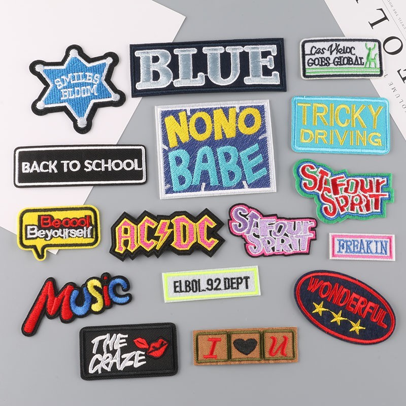 มาใหม่!ตัวรีดติดเสื้อ! ตัวรีดติดผ้า ติดแมส ติดกระเป๋า ติดรองเท้า งาน DIY PATCHES B41