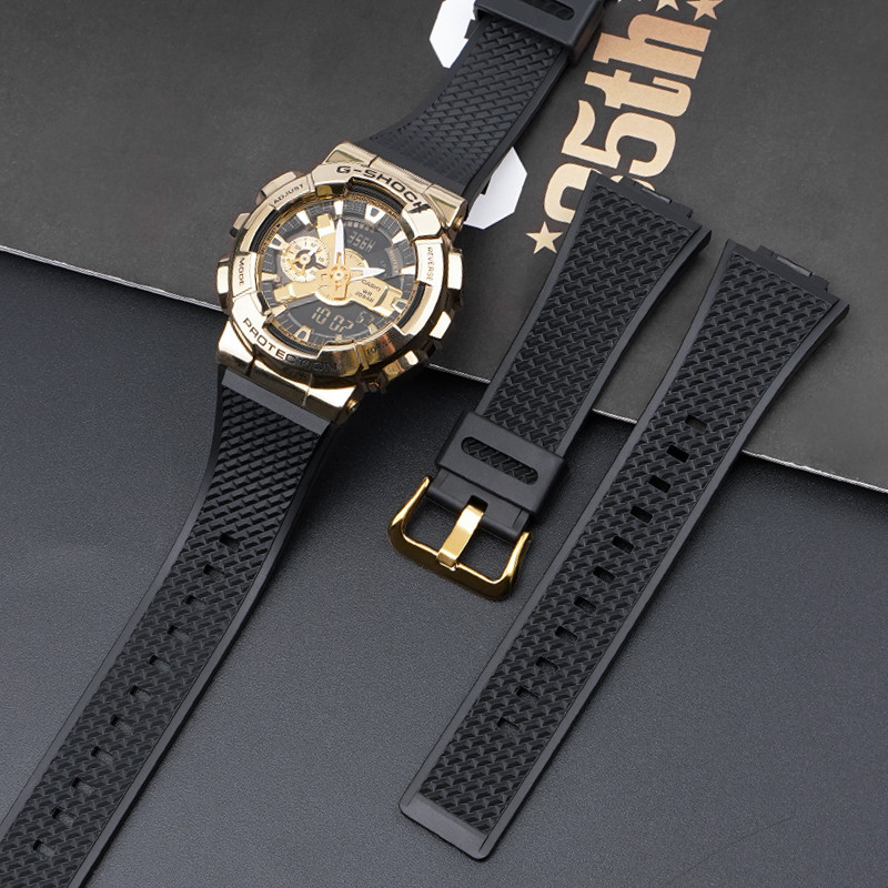 Tpu ยางสายนาฬิกาสําหรับ Casio สําหรับ G-shock GM-110 GA110 GA-200 400 700 800 GD-110 AQS810W GW8900 สายนาฬิกาสร้อยข้อมือผู้ชาย