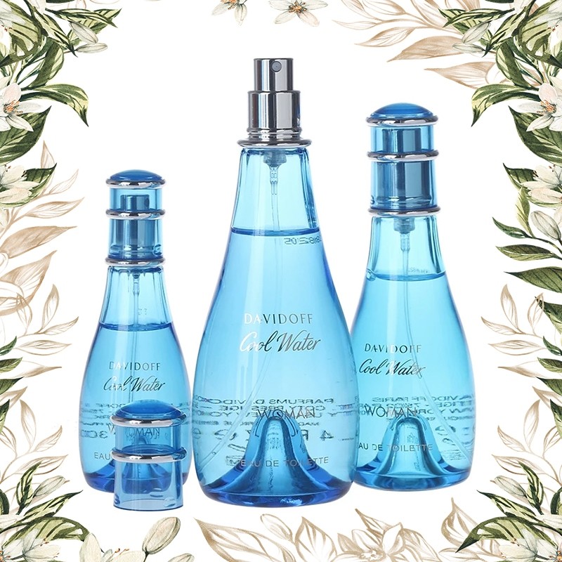 ของแท้ 100% Davidoff cool Water for Women 100ml ดาวิดอฟ น้ำหอมผู้หญิง น้ําหอมผู้หญิงติดทนนาน น้ําหอมติดทนนาน 24 ชั่วโมง