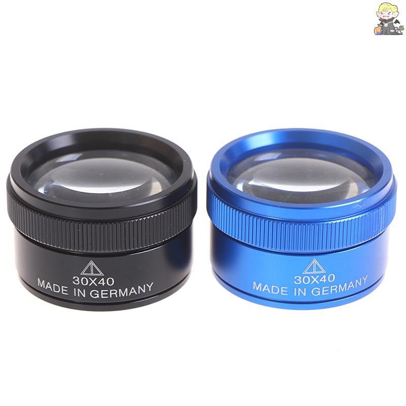 [CL] พรีเมี่ยม 30x 40 มม. แว่นขยายแว่นขยายเลนส์ห่วงกล้องจุลทรรศน์ TH