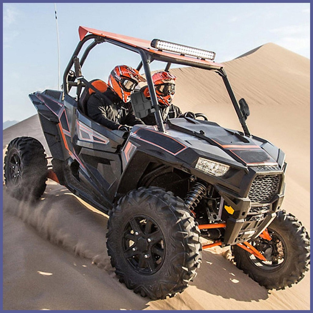 Utv กระจกมองข้าง Multi Clamps กระจกนิรภัยกันกระแทก Utv กระจกมองหลังด้านข้างโดยกระจกมองข้าง wesacukth