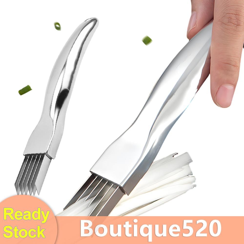 Green Onions Slicer เครื่องทําลายเอกสารแบบพกพามัลติฟังก์ชั่น อุปกรณ์ครัว SN9F [boutique520.th]