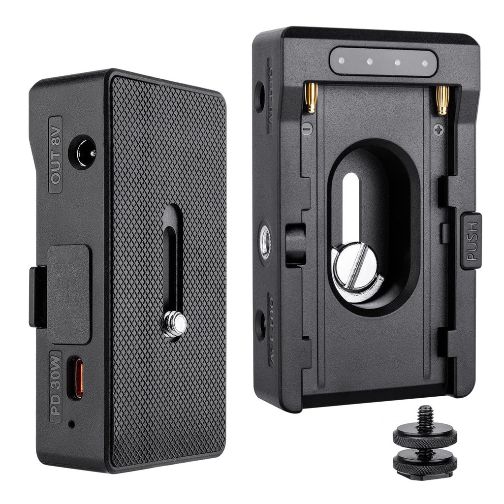 Dc 12 V Np-f550 F750 F970 แผ่นอะแดปเตอร์ F 750 970 F750 F970 แบตเตอรี่ Dc12v Dc8v Usb-c 750 970 แบตเ