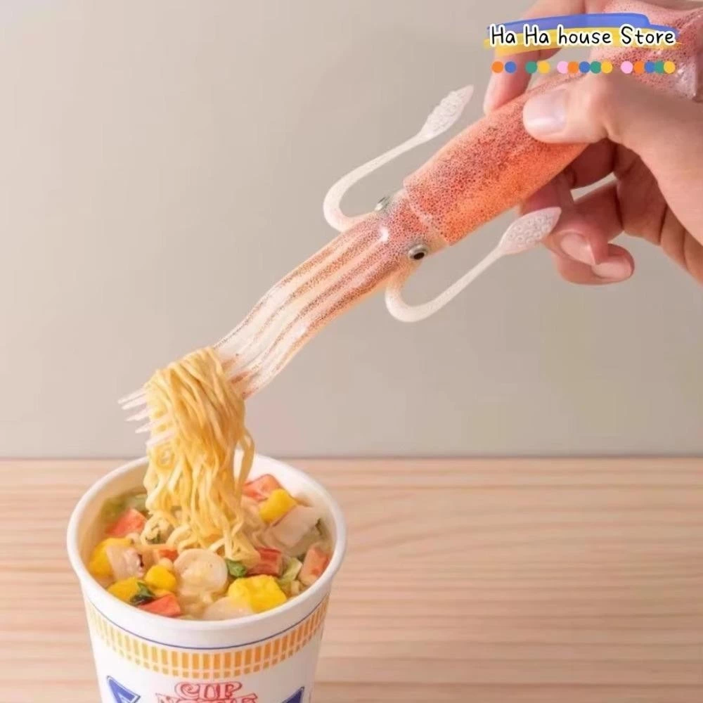 TPWGF Octopus Noodle Fork 3-in-1 Portable Kitchen Gadget thumbnail 5