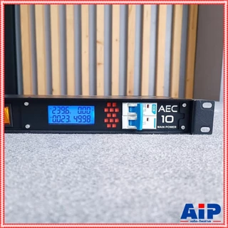 ปลั๊กเหลือง ส้ม COMSON AEC-10 รุ่นใหม่ ปลั๊กRACK 12ช่อง มิเตอร์ วัด4แบบ AEC10 AEC 10 ปลั๊กพ่วงติดแร็ค ปลั๊กรางจ่ายกระ...