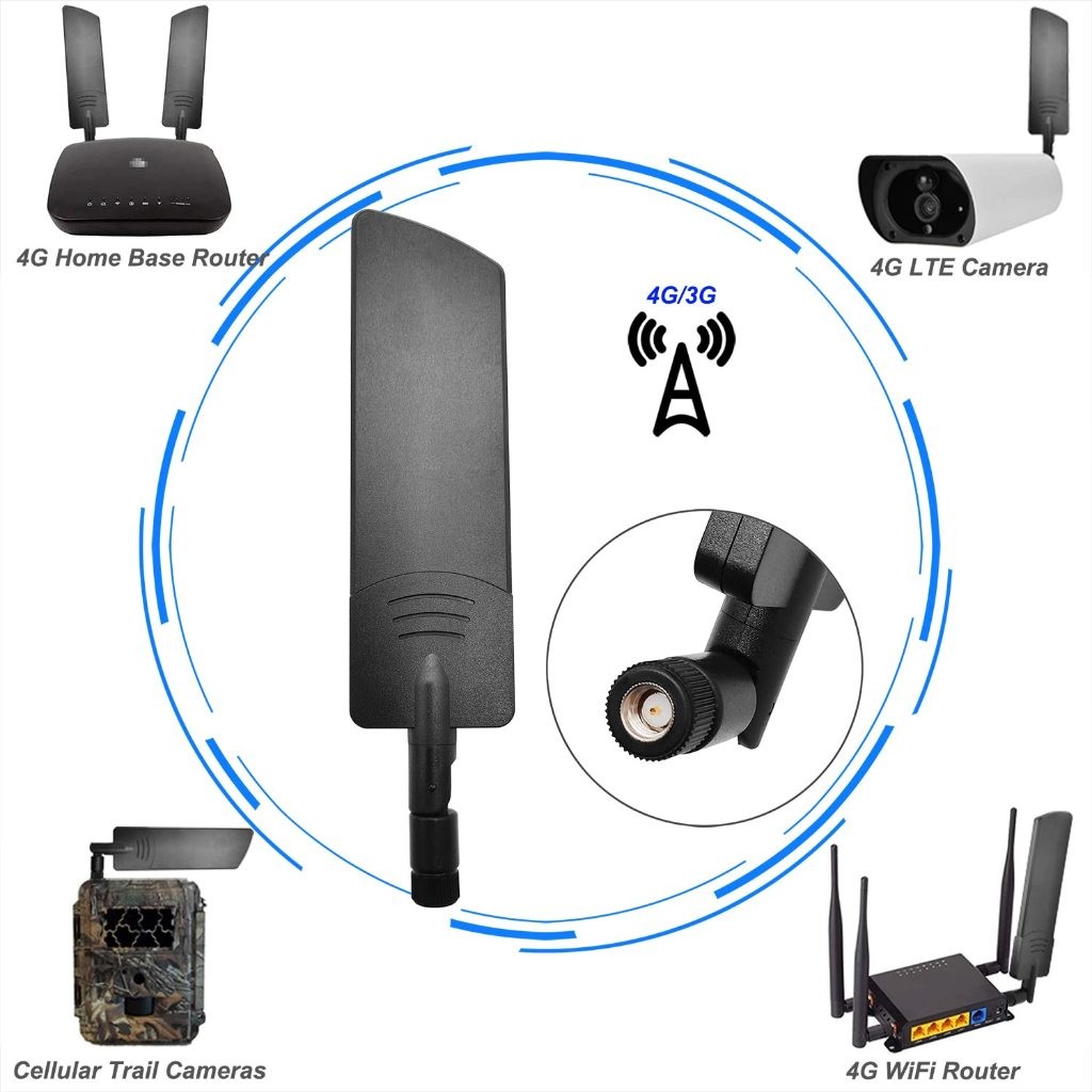 เสาอากาศเราเตอร์ไร้สาย เครื่องรับและขยายสัญญาณ เสาอากาศเราเตอร์ไร้สาย 5G WIFI