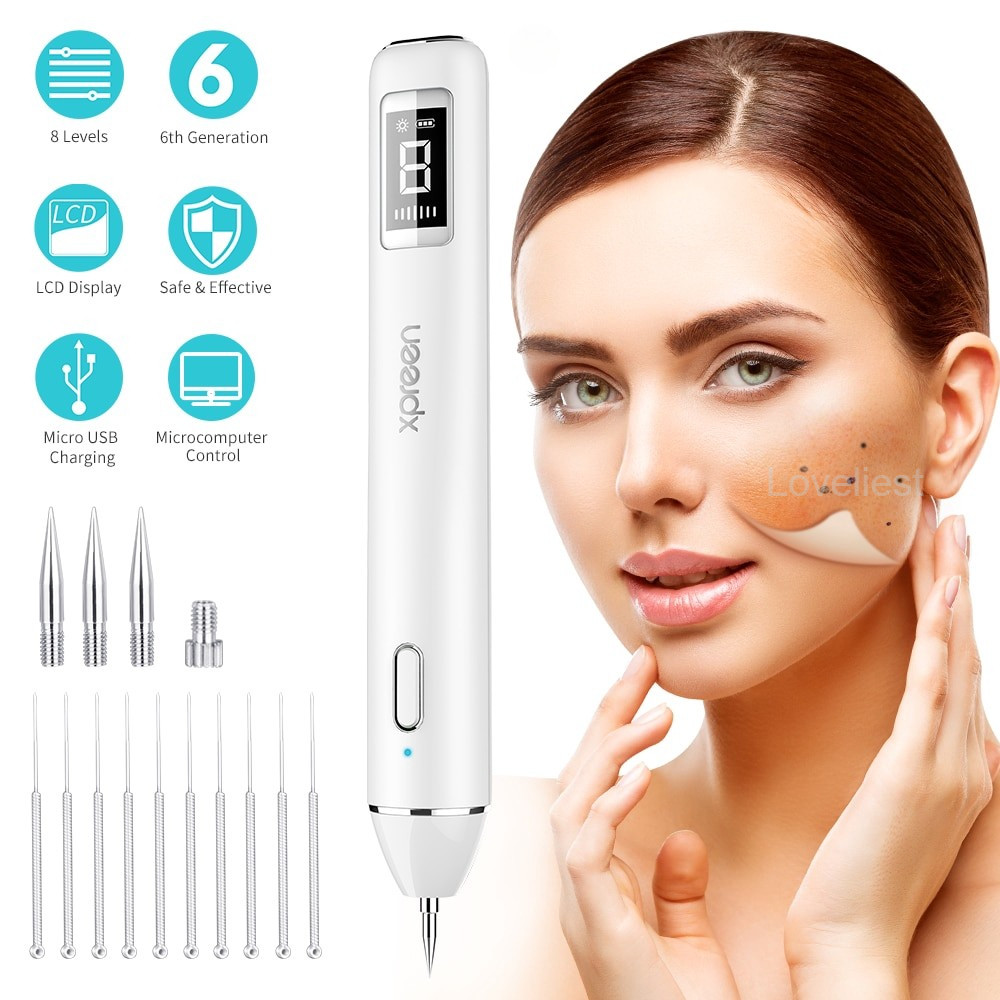 ปากกาพลาสม่า Xpreen LOD เลเซอร์พลาสม่าปากกา Wart Remover Mole Tattoo Remover เครื่อง Skin Tag Removal Spot Cleaner