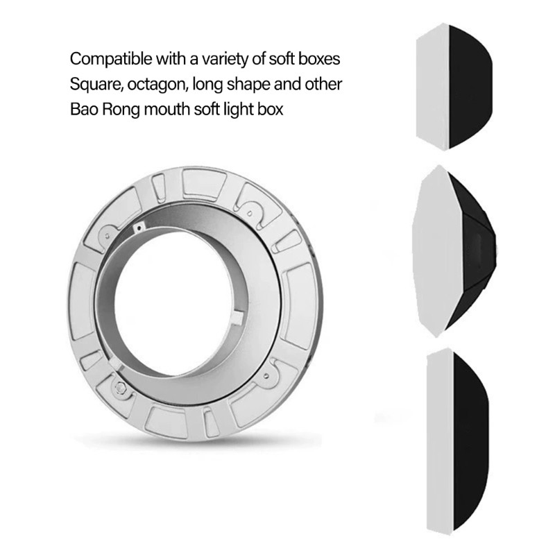 Bett Bowen Mount Softbox แหวนความเร็วอะแดปเตอร์ Speedring Mount สําหรับแฟลชการถ่ายภาพแสง Quick ติดตั้งและการกําจัด