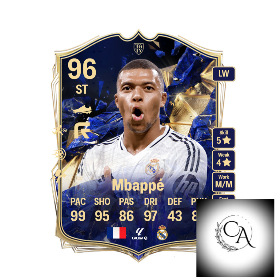 พวงกุญแจ Kylian Mbappé
