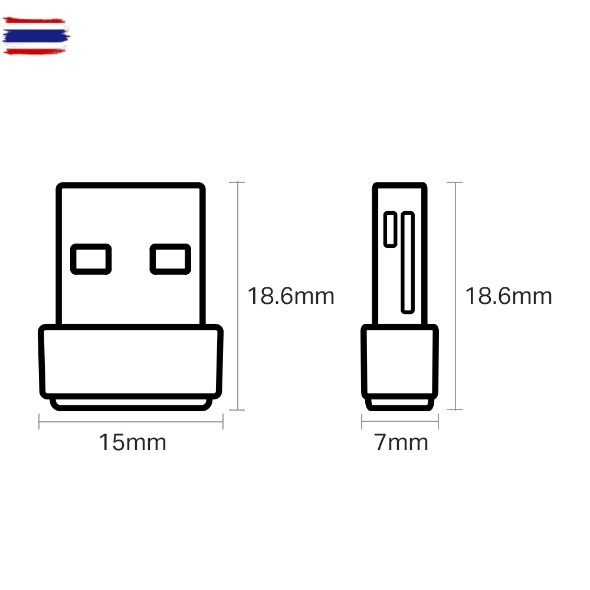 Archer T2U Nano AC600 Nano Wireless USB Adapter/ivoryitshop