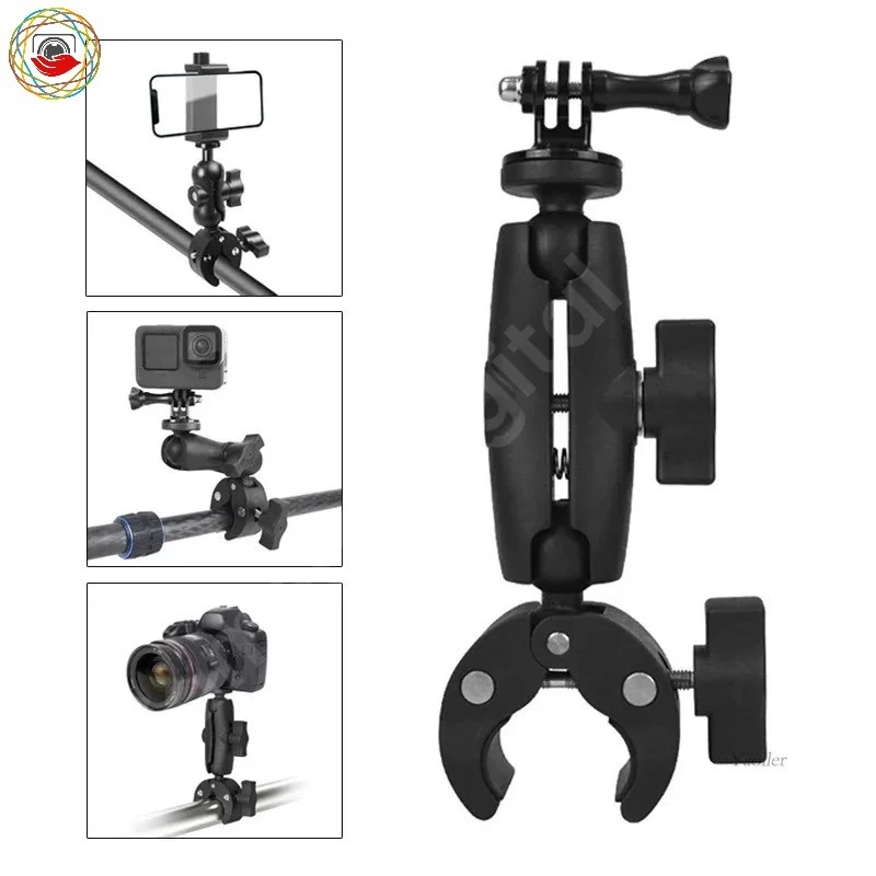 สําหรับ Insta360 X4 X3 รถจักรยานยนต์ Selfie Stick Handlebar mount สําหรับ DJI Action 5 4/Gopro 13 12 thumbnail 5