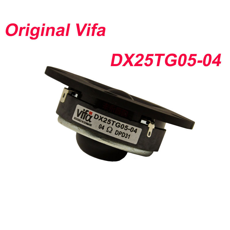 1pcs Original Vifa DX25TG05-04 ทวีตเตอร์โดมลําโพงคู่ 4ohm 15 W-30 W อุปกรณ์เสริม Dia104 มม.คุณภาพสูง