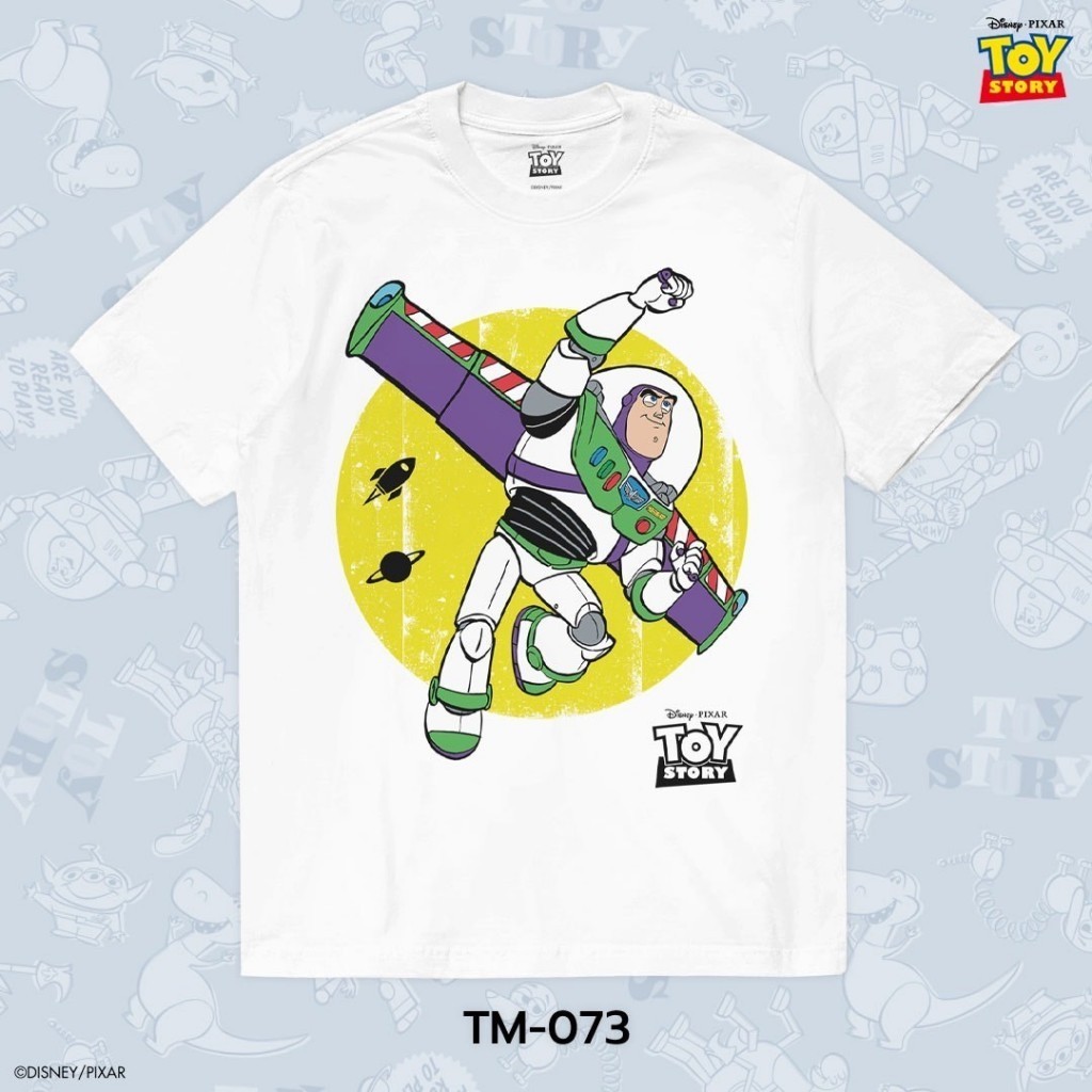 Power 7 Shop เสื้อยืดการ์ตูน Toy Story ลาย