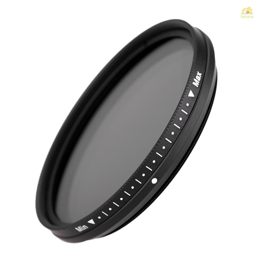 Fotga 52mm Slim Fader Variable ND Filter ปรับ Neutral Density ND2 ถึง ND400