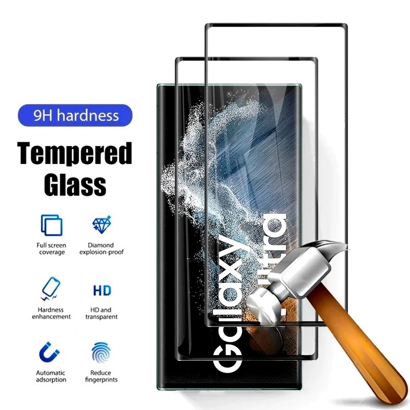 SAMSUNG HD ฟิล์มกระจกนิรภัยสําหรับSamsung A13 A12 A11 A10s A10e A10 A9 A8s A8 A06 A05s A05 A04s A04e