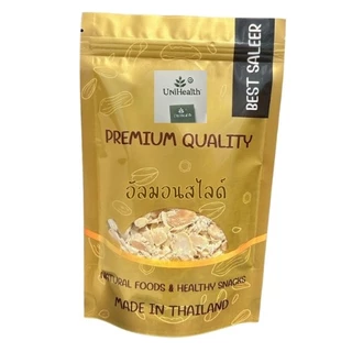 [ส่งด่วน] อัลมอนด์สไลด์ 75 - 250 กรัม [พร้อมทาน] | แผ่นอัลมอนด์ เกรด AAA ไม่เหม็นหืน | ขนมสุขภาพ ธัญพืชคลีน