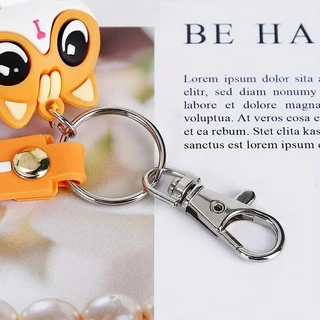 ชุดทําพวงกุญแจ 25 ชิ้นพวงกุญแจคลิปตะขอและ 25 ชิ้น Key Chain แหวนพวงกุญแจอุปกรณ์เสริม, Lobster Claw Clasps สําหรับงานฝีมือ