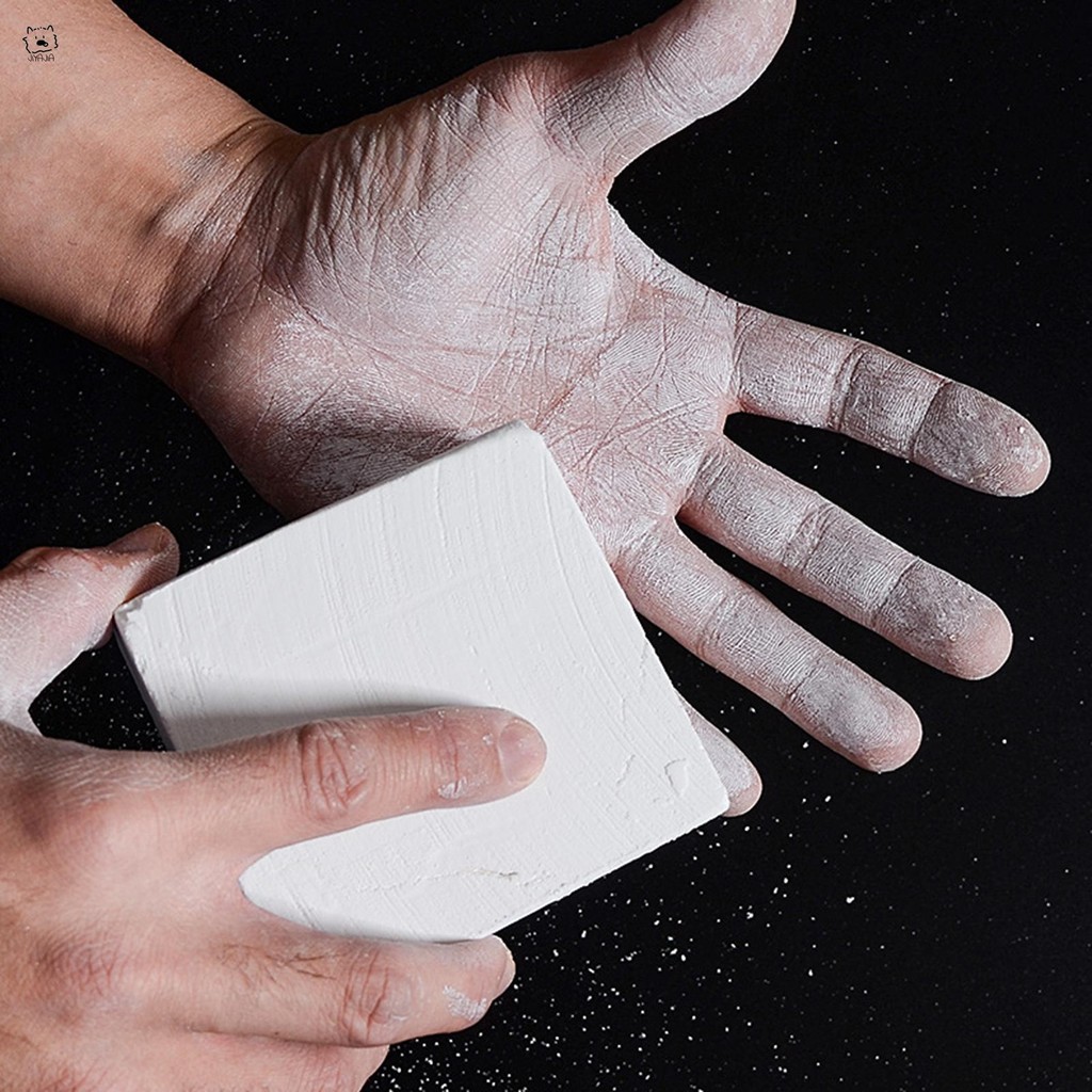 Gym Magnesium Carbonate Chalk Block Firm Grip ช่วยให้มือแห้ง Magnesium Carbonate สําหรับปีนเขา Bouldering ยิมนาสติก