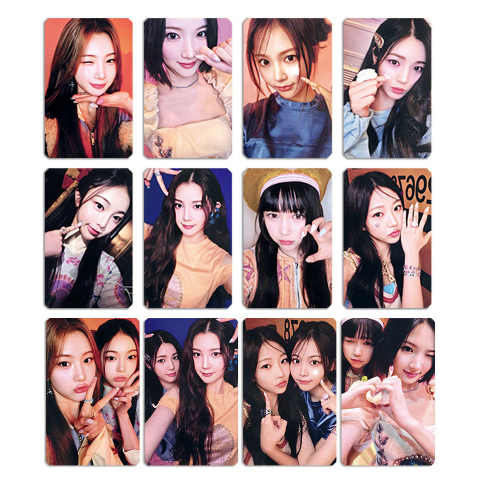 4-8 ชิ้น H2H Hearts2Hearts Chase Lomo การ์ด Makestar SM Town LD Soundwave POB Photocard JIWOO CARMEN