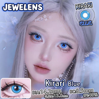 JEWELENS 1 คู่อะนิเมะคอสเพลย์คอนแทคเลนส์สีสีฟ้านักเรียนฮาโลวีน Softlens