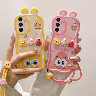 เคส Samsung A16 Samsung A15 Samsung A14 Samsung A56 A55 A54 A35 A34 A25 A24 4G A04S A13 5G TPUซิลิโคนครีมเปลือกตุ๊กตาของเล่นแฟชั่นเคสโทรศัพท์NYGZ