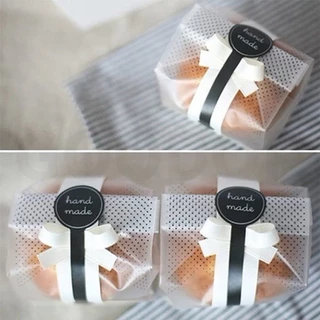 10ชิ้น สติกเกอร์สายคาดกล่อง กันน้ำ 10*1.5CM ติดสินค้า วงกลม sticker thank you แบบPVC