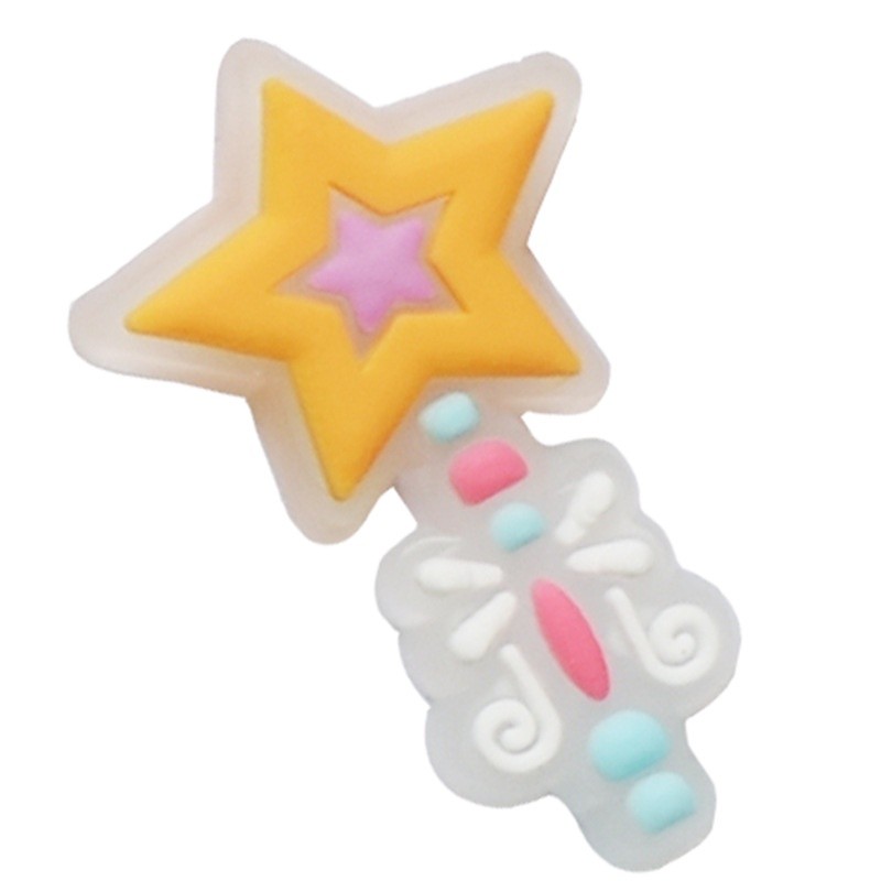 ตกแต่งรองเท้าสําหรับ Clog Pins การ์ตูน 2.5d ปุ่ม DIY