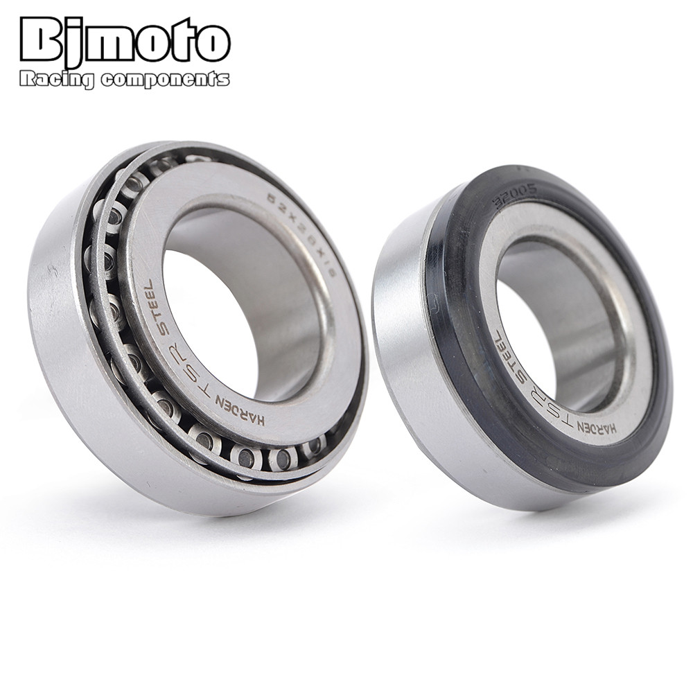 Head Stem Taper Roller พวงมาลัยแบริ่งสําหรับ Kawasaki EX500 KDX125 KL250 KL600 KL650 KLX110 KLE400 K