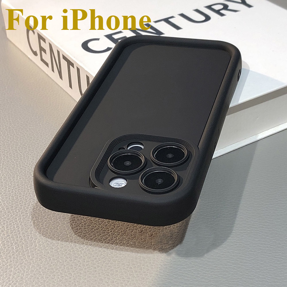 โทรศัพท์มือถือสำหรับ for iPhone 16 15 14 13 12 11 Pro Max XR 8 7Plus X XS Max 7 8 SE TPUการป้องกันเล