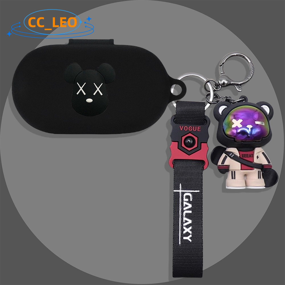 Suitable for Nothing Ear Open Case Cartoon Bear Keychain Pendant Silicone Soft Case Nothing Ear Open