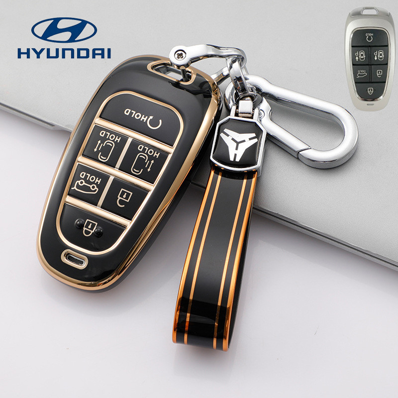 เคสกุญแจรีโมทรถยนต์ Hyundai TUP เข้ากันได้กับพวงกุญแจฝาครอบกุญแจ Hyundai Staria