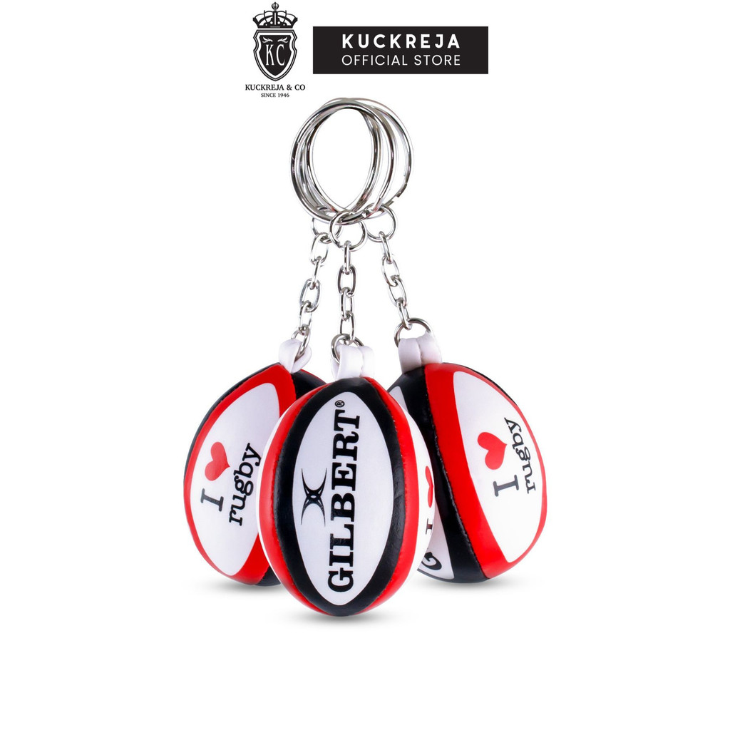 พวงกุญแจรักบี้ Gilbert I Love
