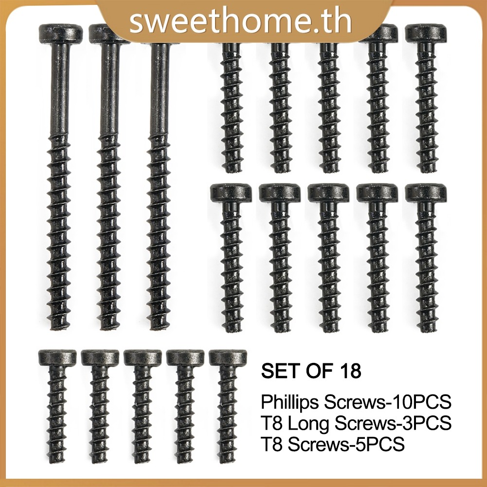<SWHOME>สําหรับ Dyson DC25/V6/V7/V8/V10/V11/DC50/DC40 VACUUM SCREW 910703-01 - ชุด 18 ชิ้น <อ็อกโตเบ
