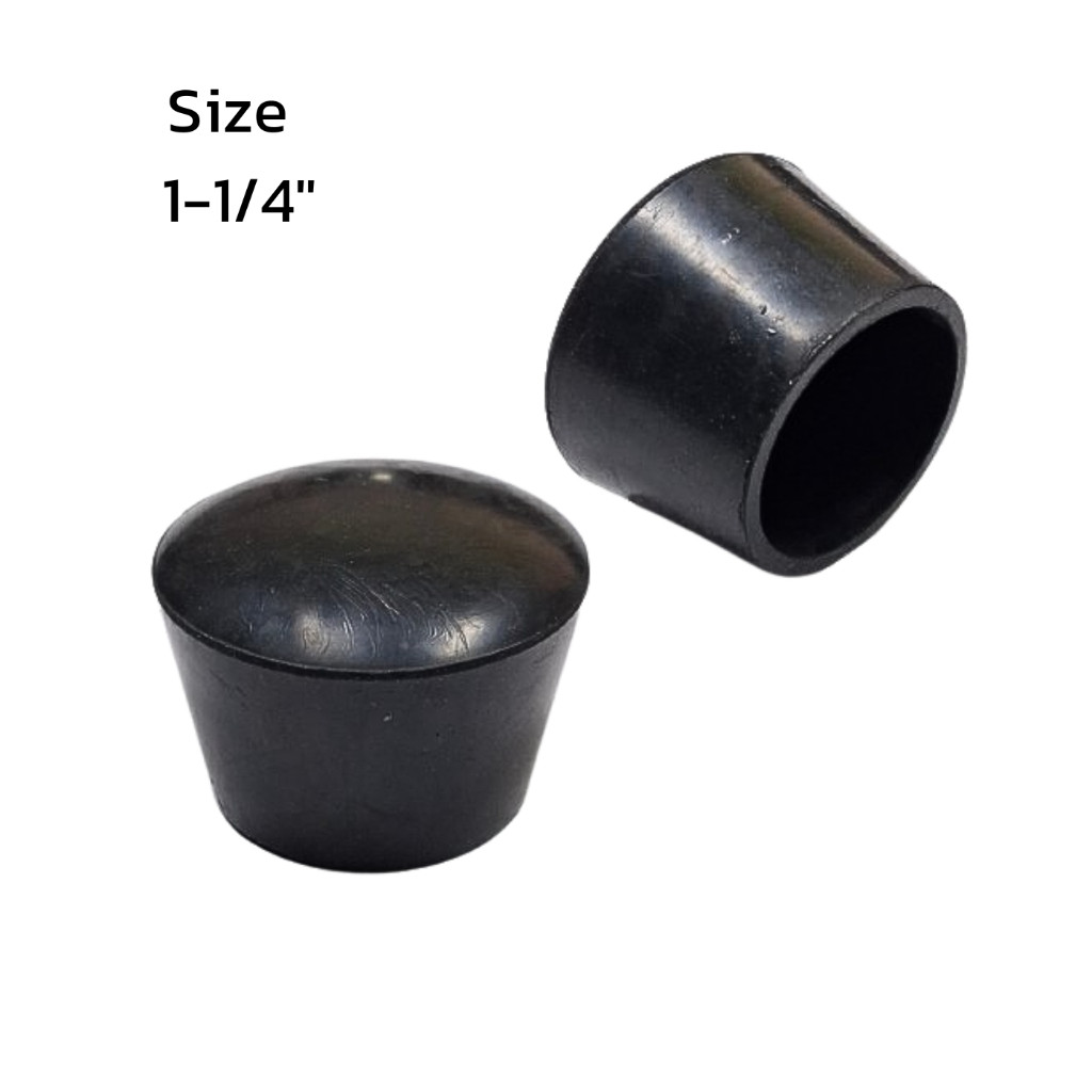 ยางรองขาโต๊ะ แบบทรงกลม สวมนอก (10 ไซส์) ยางรองขาเก้าอี้ ยางรองขาเหล็กฉาก ยางรองขาเปล - รูปที่ 6