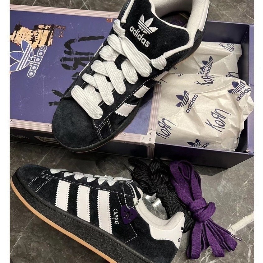 Korn x Adidas Campus 00S Retro TREND รองเท้าขนมปังลําลอง Korn Co