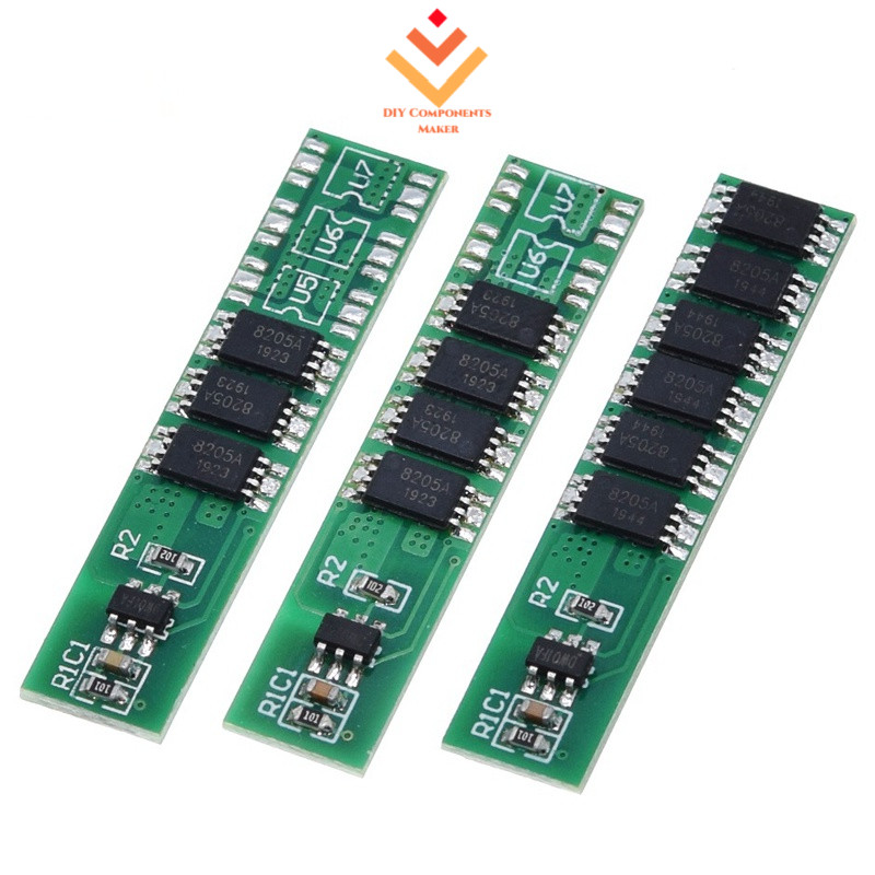 1s 7.5A 10A 15A 3.7V Li-ion 3MOS 4MOS 6MOS BMS PCM แบตเตอรี่ป้องกันสําหรับ 18650 แบตเตอรี่ลิเธียม