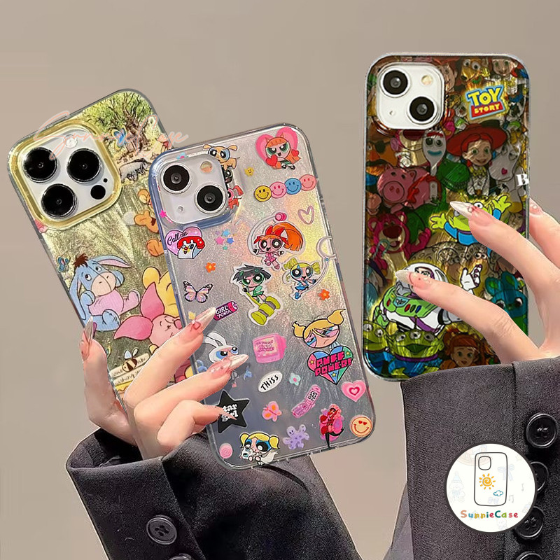 Toy Story หมีสีเหลือง เคส Samsung A05 A05s A15 A50 A03 A33 A32 A20 A21s A04s A23 A14 A51 A53 A34 A11 A13 A25 A12นุ่ม เคส