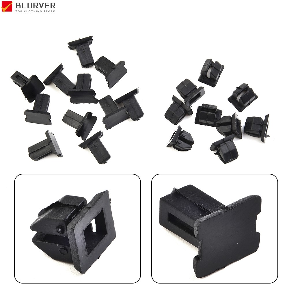 คุณภาพสูง 10Plastic แผงคลิปหัวเข็มขัด Push Retainer สําหรับ Mercedes Benz W124 R129 W140 W20 Spot ผลิตภัณฑ์