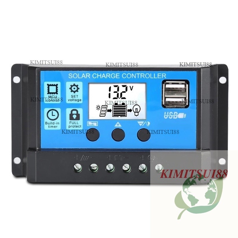 โซลาร์ ชาร์จเจอร์ 12/24V  10A /30ASolar charge controller
