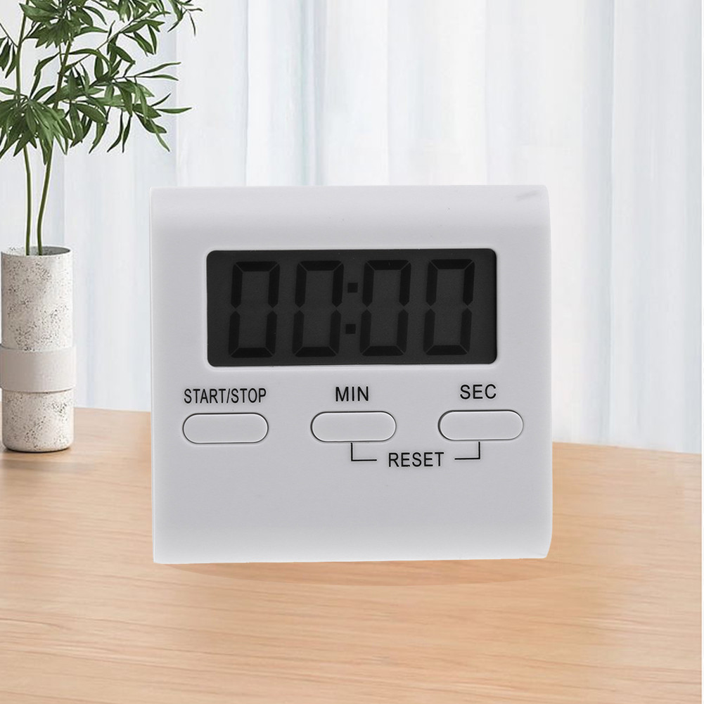 จัดส่งในกรุงเทพฯ Diy ตัวจับเวลาในครัวนับตารางแม่เหล็กนาฬิกาปลุกมัลติฟังก์ชั่นเครื่องมืออบ