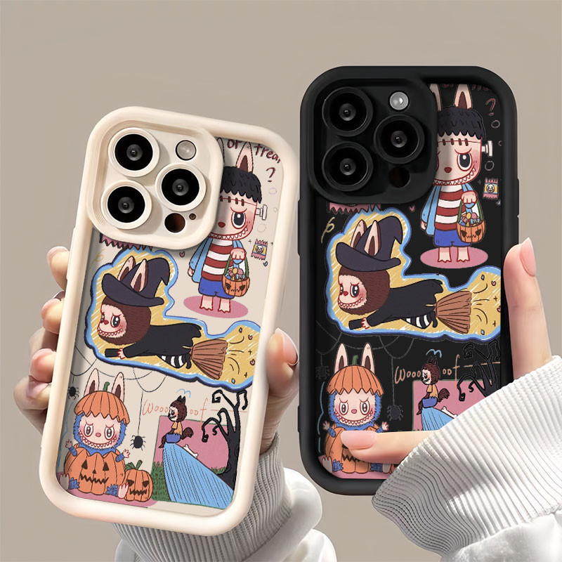 เคสโทรศัพท์มือถือ OPPO REALME C33-4G REALME 12PLUS REALMEC67-4G C17 NARZO N55 การ์ตูนสัตว์สองสีป้องก